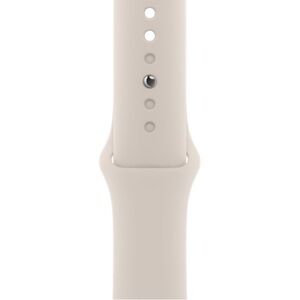 Apple Watch Sport Band in Starlight (S/M 41mm)